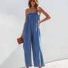 Rompers + Jumpsuits * | Flaw-001 Coronado Denim Pocketed Jumpsuit