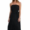 Vacation Wear * | La Blanca Draped Darling Strapless Midi Dress