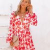 Rompers + Jumpsuits * | Luxx-001 No Matter What Floral Pleated Romper Final Sale